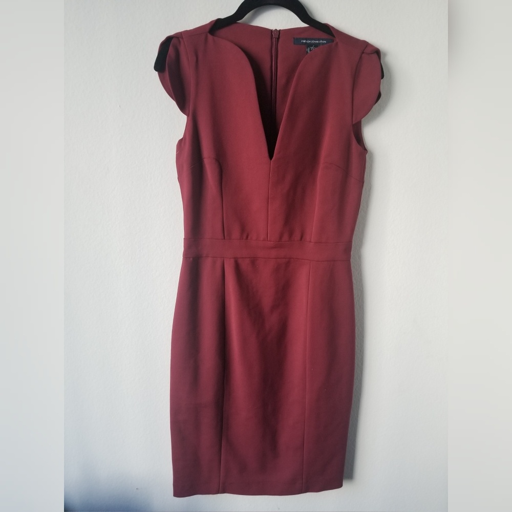 Maroon Professional Dress